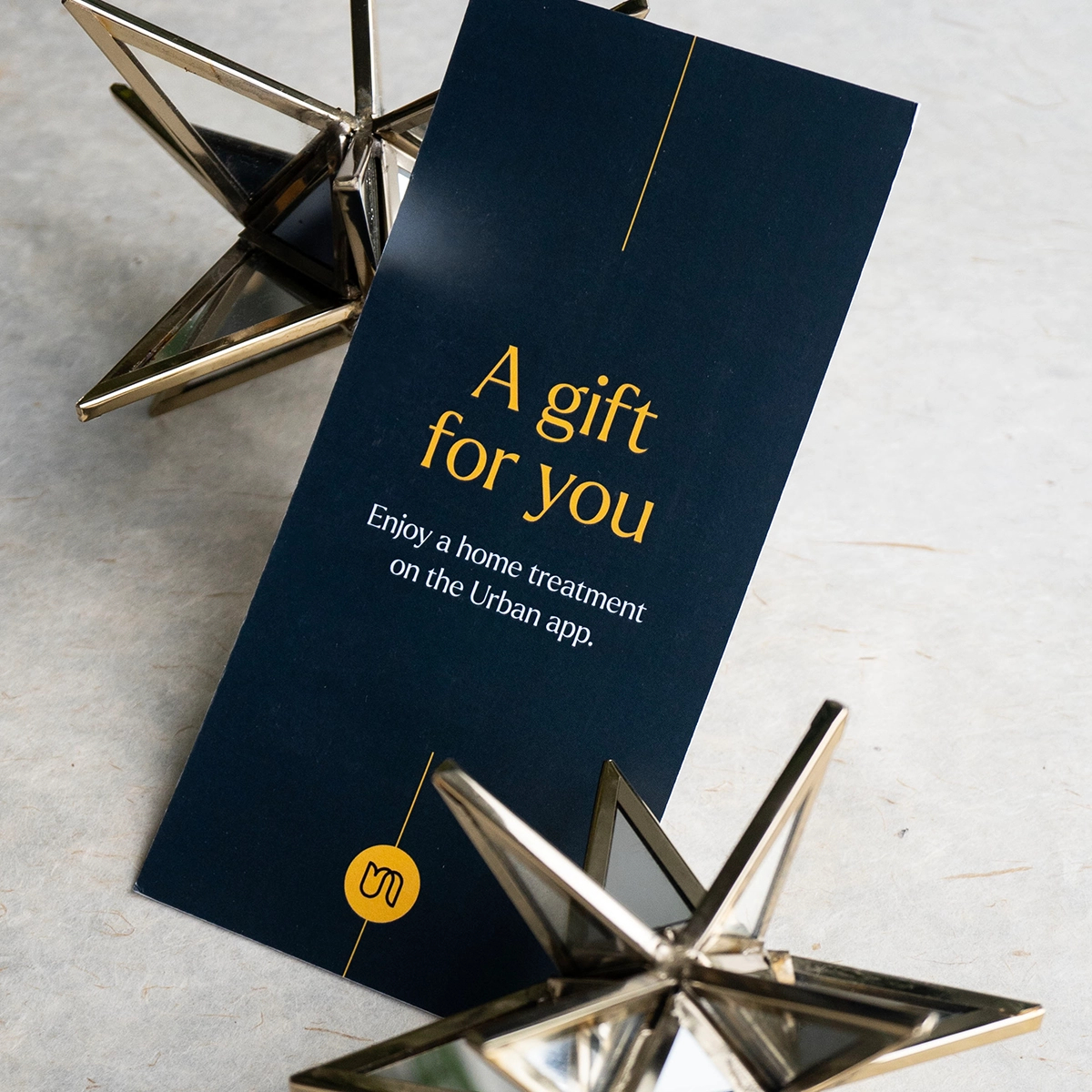 festive gift card