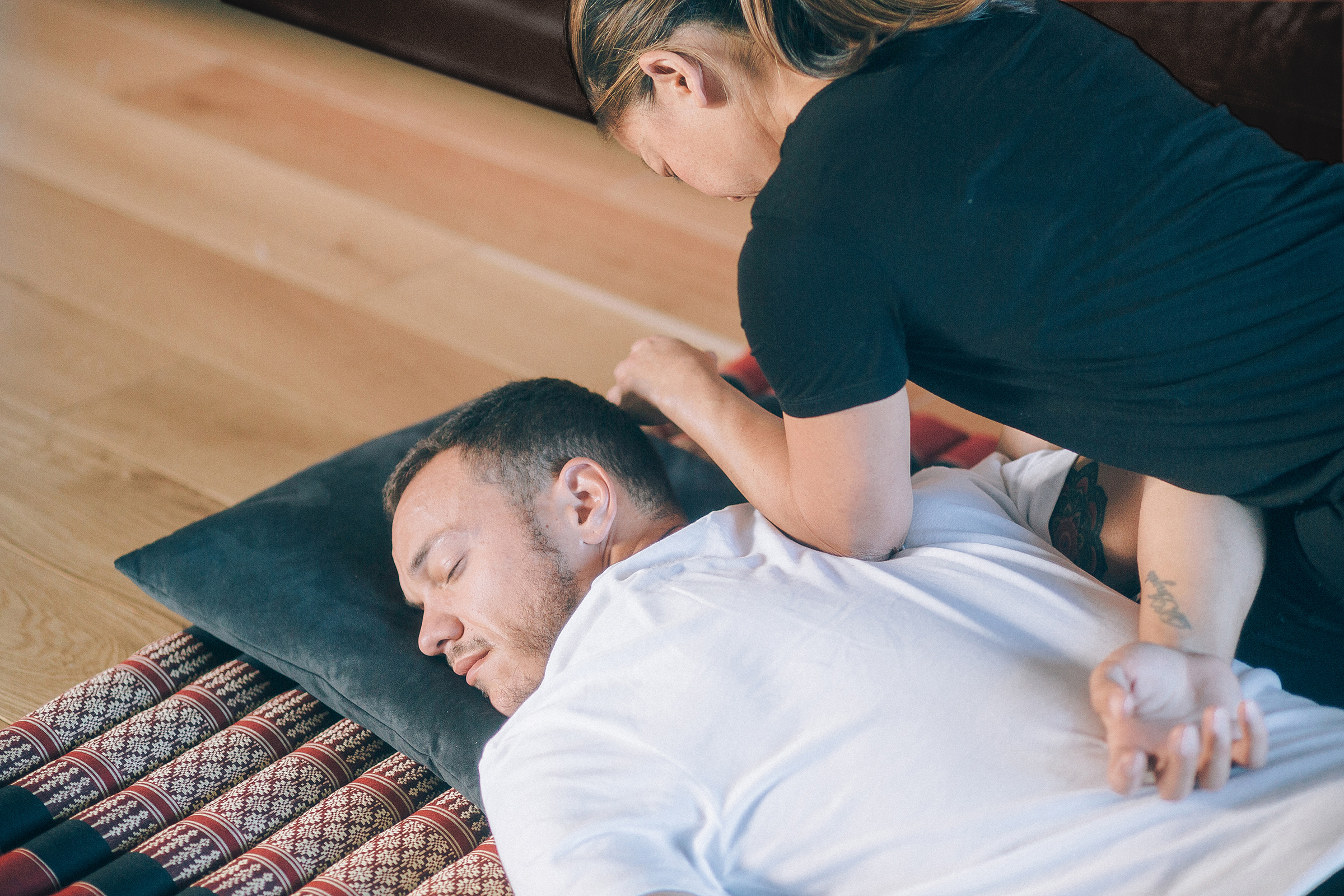 Thai yoga massage