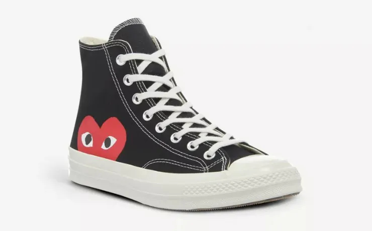 Commes des garcons converse