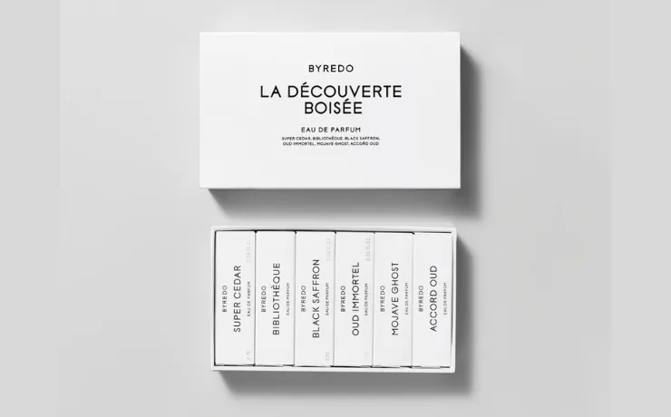 Le decouverte boisée perfume set