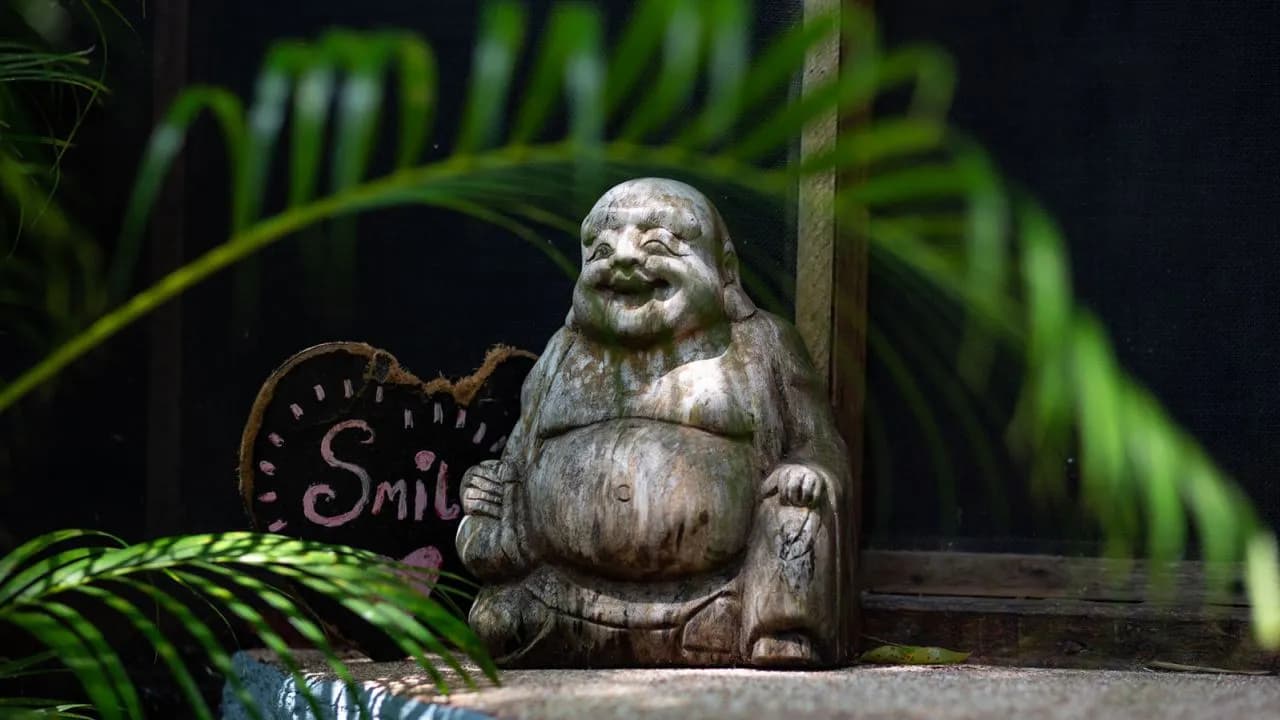 The entrance to The Sanctuary wellness centre in Thailand