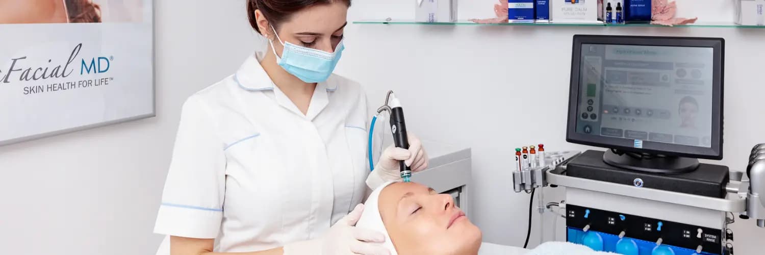 Hydrafacial at the Elenique clinic