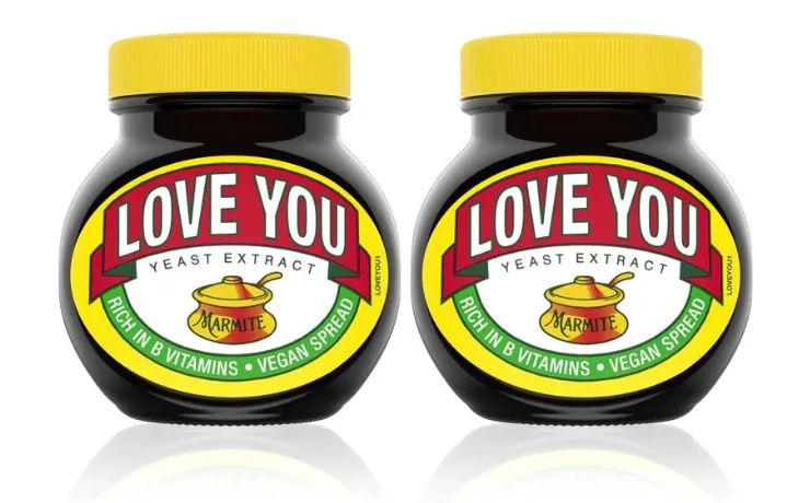 Love you Marmite jars